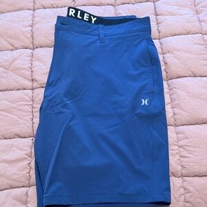 Hurley Men's Athletic Blue Shorts